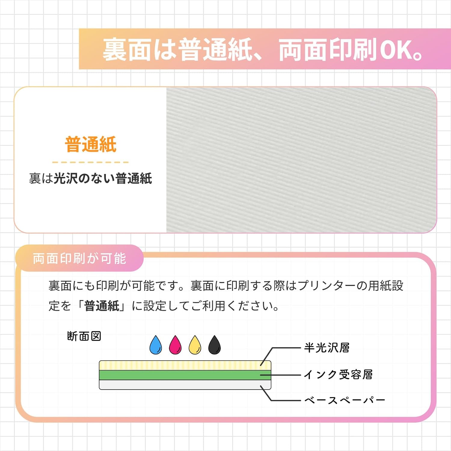 超厚口!厚さ0.30mm